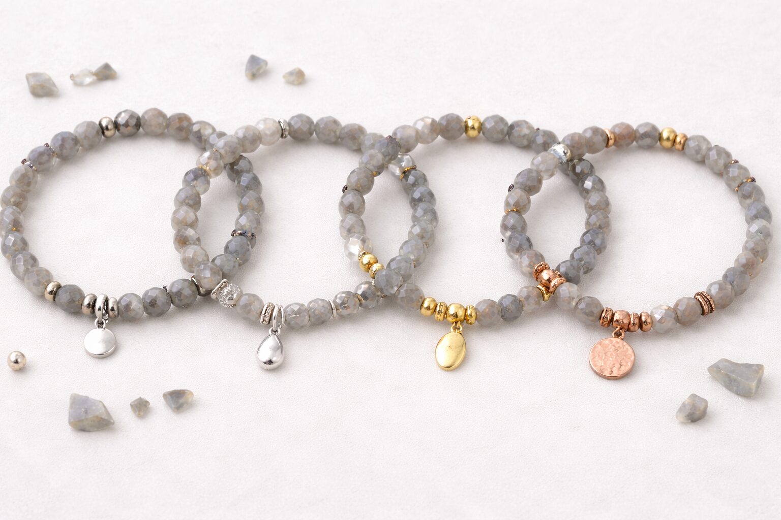 Jak łączyć labradoryt z metalami