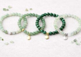 Zielone kamienie w biżuterii